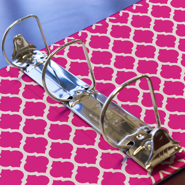 Moroccan 3 Ring Binders - Full Wrap - 2" - DETAIL