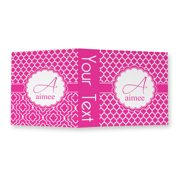 Moroccan 3 Ring Binders - Full Wrap - 2" - OPEN OUTSIDE