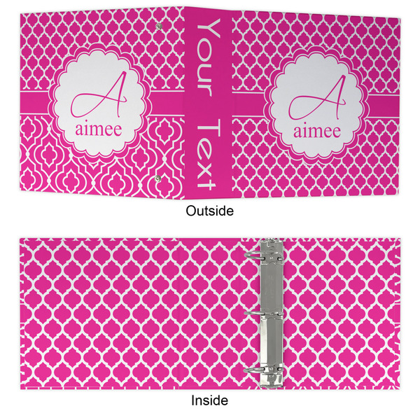 Moroccan 3 Ring Binders - Full Wrap - 3" - APPROVAL