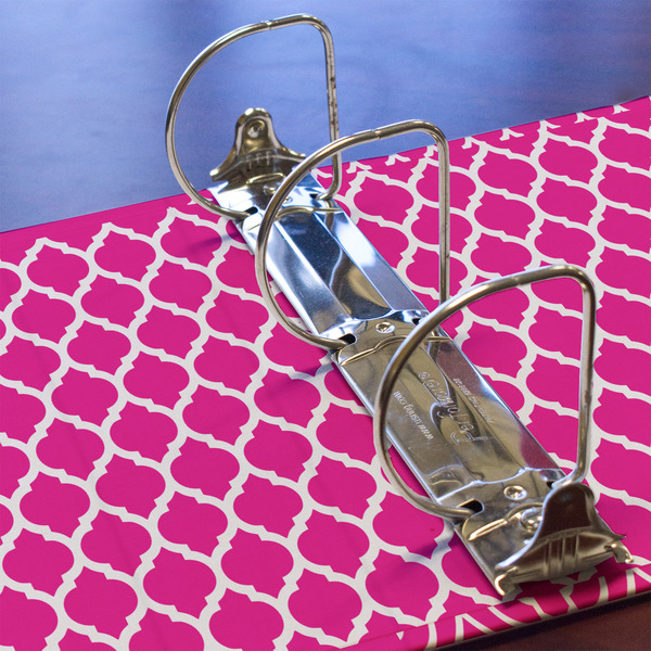 Moroccan 3 Ring Binders - Full Wrap - 3" - DETAIL