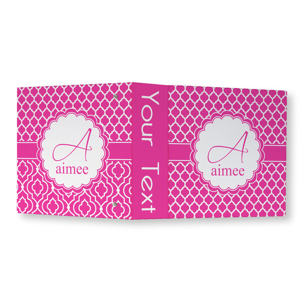 Moroccan 3 Ring Binders - Full Wrap - 3" - OPEN OUTSIDE