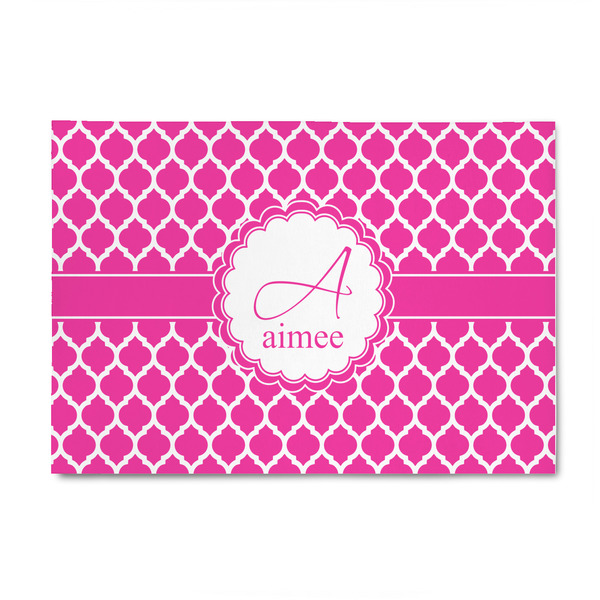 Custom Moroccan 4' x 6' Patio Rug (Personalized)