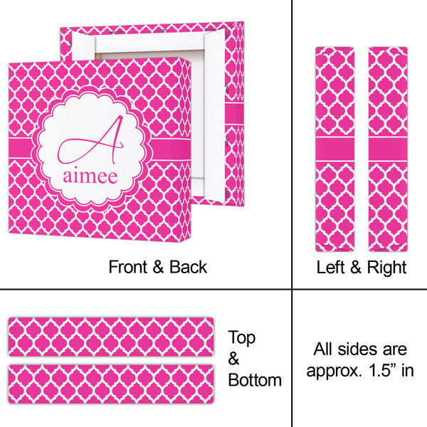 Moroccan 8x8 - Canvas Print - Approval