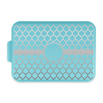 Moroccan Aluminum Baking Pan with Teal Lid (Personalized)