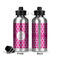 Moroccan Aluminum Water Bottle - Front and Back