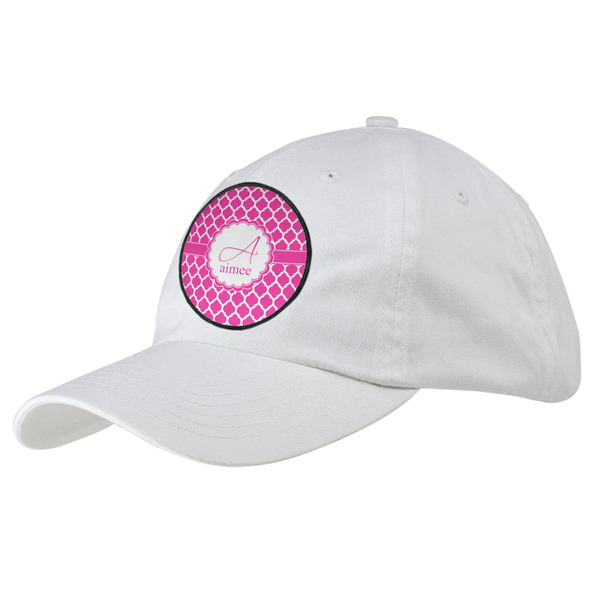 Custom Moroccan Baseball Cap - White (Personalized)