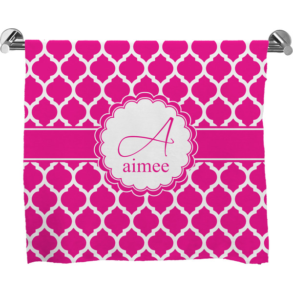 Custom Moroccan Bath Towel (Personalized)
