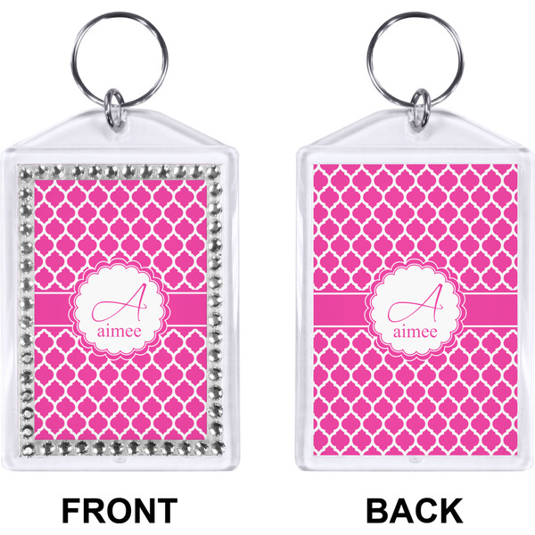 Moroccan Bling Keychain (Front + Back)