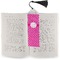 Moroccan Bookmark with tassel - In book