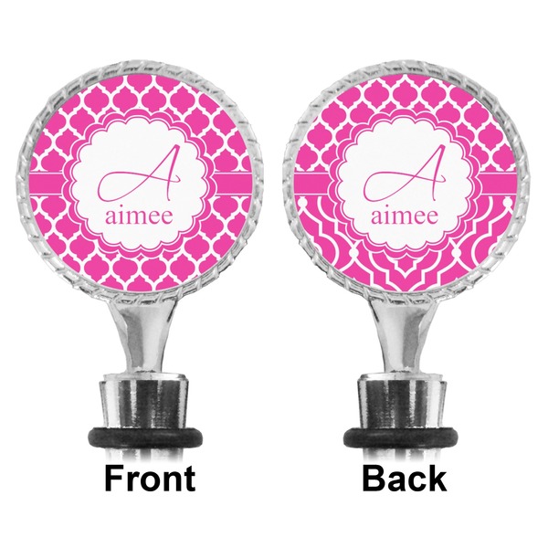 Moroccan Bottle Stopper - Front and Back