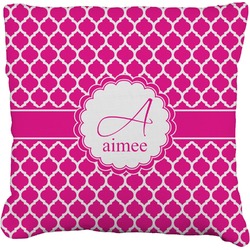 Moroccan Faux-Linen Throw Pillow 16" (Personalized)