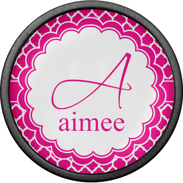 Moroccan Cabinet Knob - Black - Front