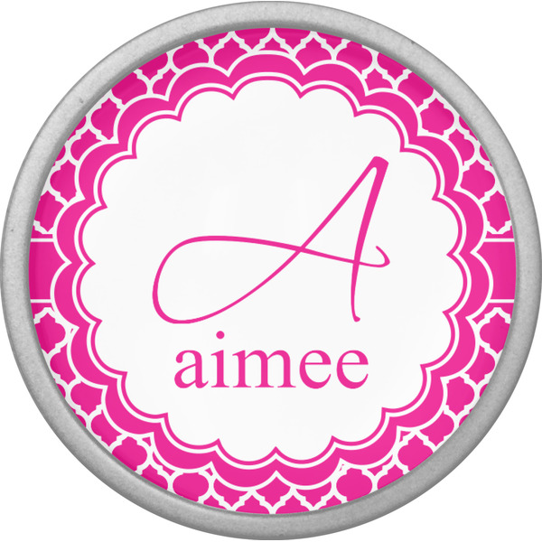 Moroccan Cabinet Knob - Nickel - Front