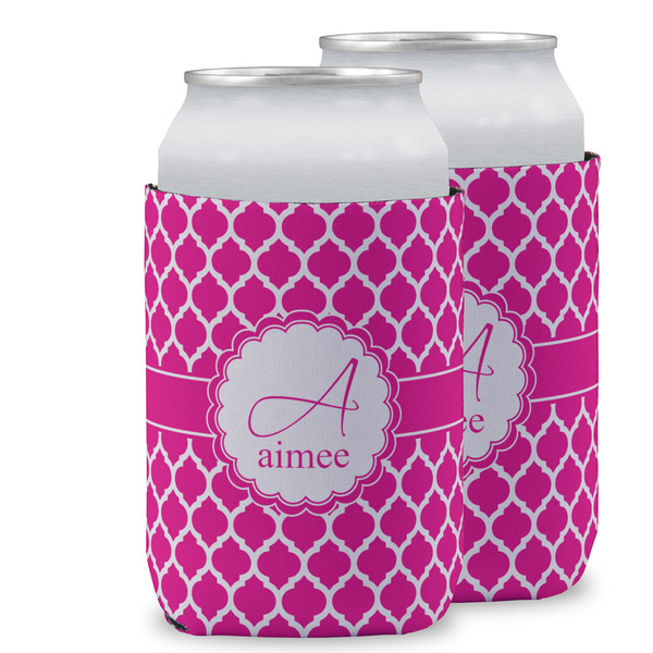 Custom Moroccan Can Cooler (12 oz) w/ Name and Initial
