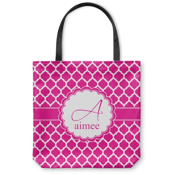 Custom Moroccan Canvas Tote Bag - Large - 18"x18" (Personalized)