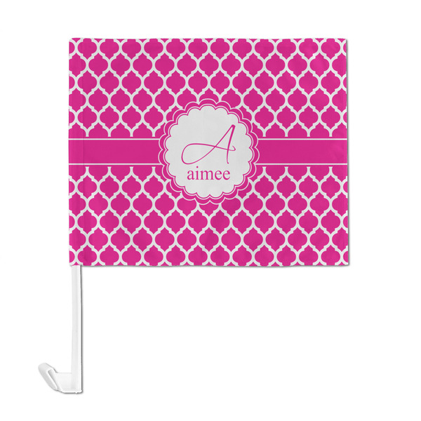 Moroccan Car Flag - Large - FRONT