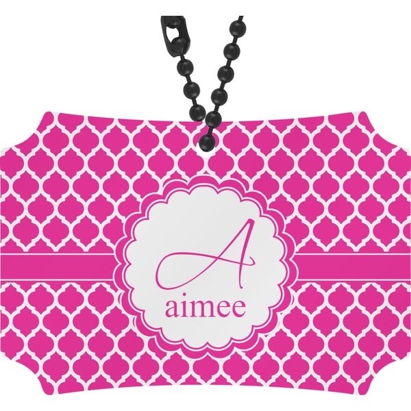 Custom Moroccan Rear View Mirror Ornament (Personalized)