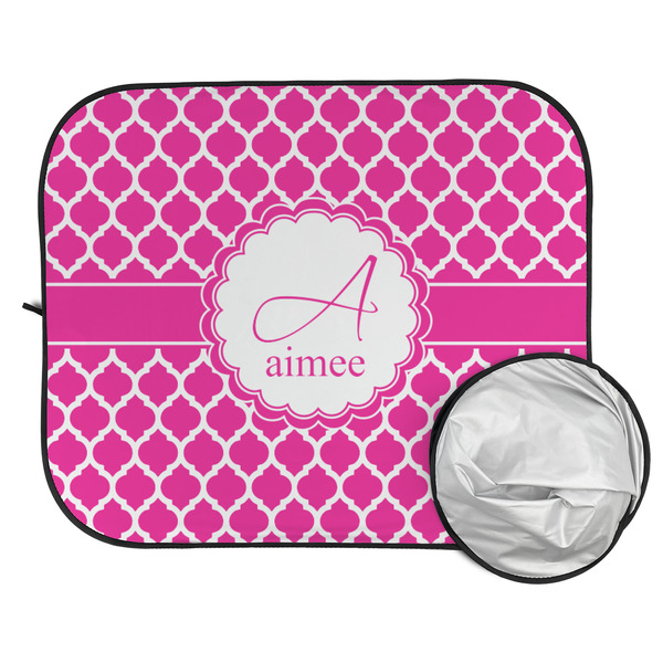 Moroccan Car Sun Shades - FOLDED & UNFOLDED