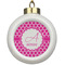Moroccan Ceramic Ball Ornament (Personalized)