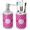 Moroccan Ceramic Bathroom Accessories Set (Personalized)