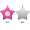 Moroccan Ceramic Flat Ornament - Star Front & Back (APPROVAL)