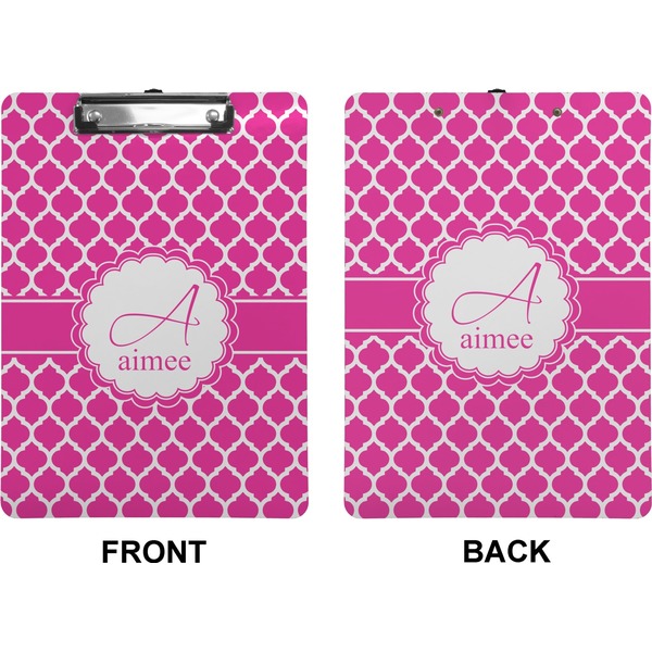 Moroccan Clipboard (Letter) (Front + Back)