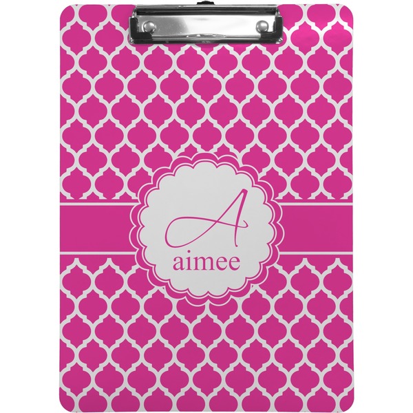 Custom Moroccan Clipboard (Letter Size) (Personalized)