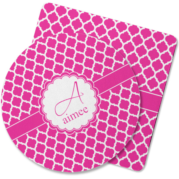Custom Moroccan Rubber Backed Coaster (Personalized)