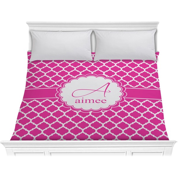 Custom Moroccan Comforter - King (Personalized)