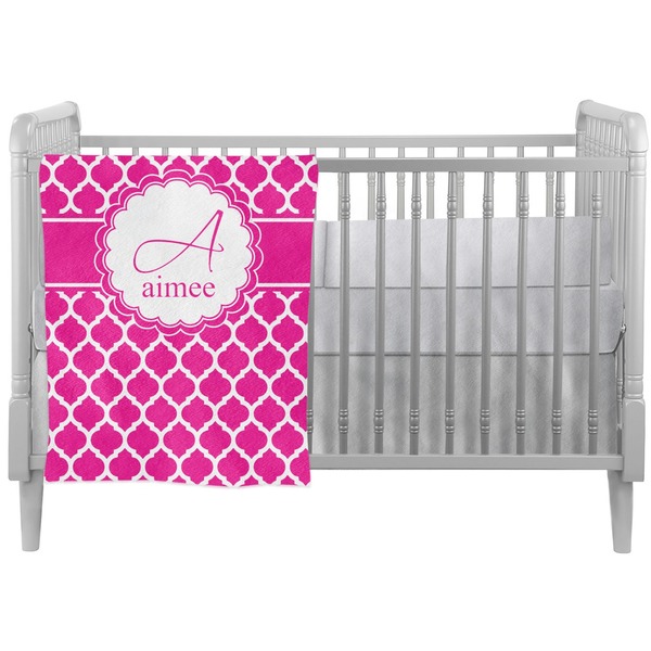 Custom Moroccan Crib Comforter / Quilt (Personalized)