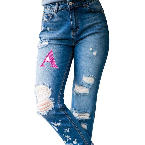 Moroccan Custom Shape Iron On Patches - L - single APPROVAL