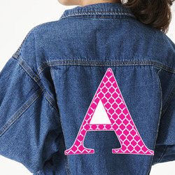 Moroccan Twill Iron On Patch - Custom Shape - 3XL (Personalized)