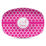 Moroccan Plastic Platter - Microwave & Oven Safe Composite Polymer (Personalized)