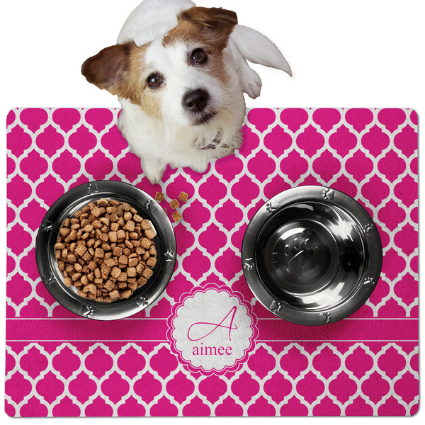 Moroccan Dog Food Mat - Medium LIFESTYLE