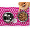 Moroccan Dog Food Mat - Small LIFESTYLE