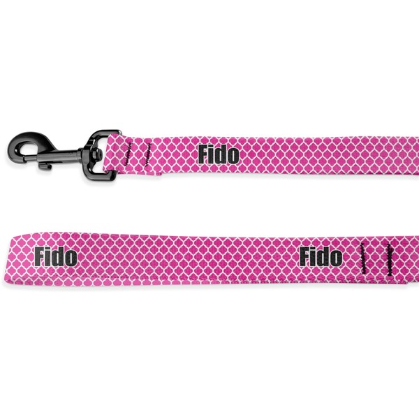 Custom Moroccan Deluxe Dog Leash - 4 ft (Personalized)