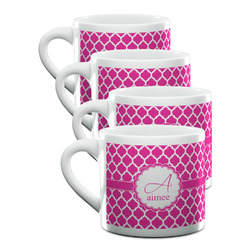 Moroccan Double Shot Espresso Cups - Set of 4 (Personalized)