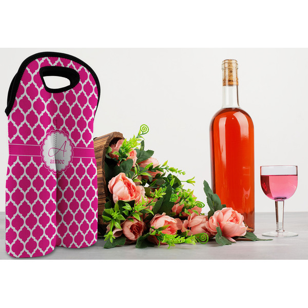 Moroccan Double Wine Tote - LIFESTYLE (new)