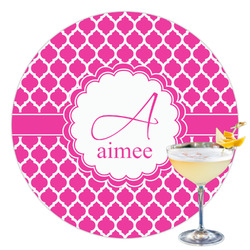 Moroccan Printed Drink Topper - 3.5" (Personalized)