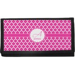Moroccan Canvas Checkbook Cover (Personalized)