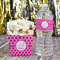 Moroccan French Fry Favor Box - w/ Water Bottle