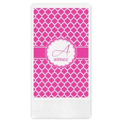 Moroccan Guest Napkins - Full Color - Embossed Edge (Personalized)