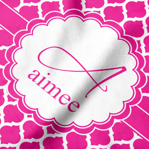 Moroccan Hooded Baby Towel- Detail Close Up