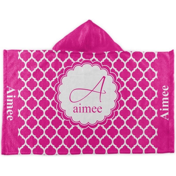 Custom Moroccan Kids Hooded Towel (Personalized)