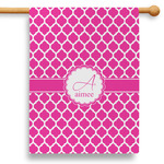 Moroccan 28" House Flag - Single Sided (Personalized)