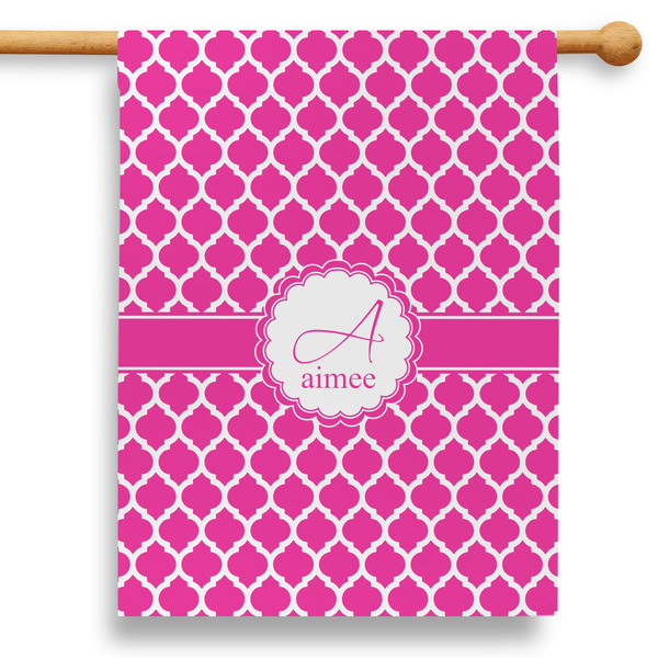 Custom Moroccan 28" House Flag (Personalized)