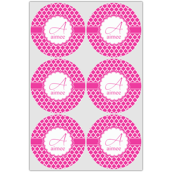 Moroccan Icing Circle - Large - Set of 6