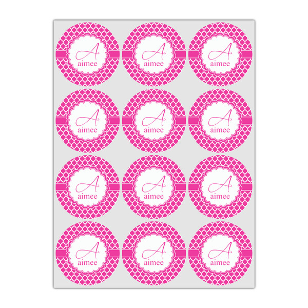 Moroccan Icing Circle - Small - Set of 12