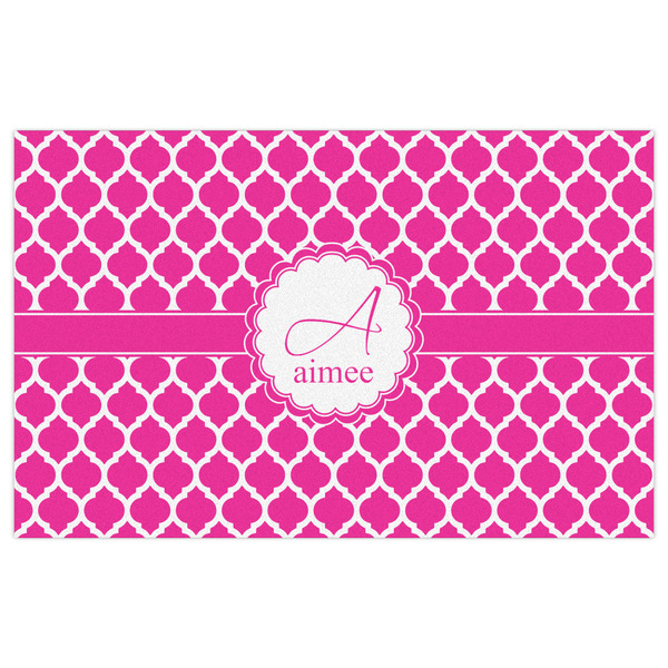 Moroccan Indoor / Outdoor Rug - 5'x8' - Front Flat