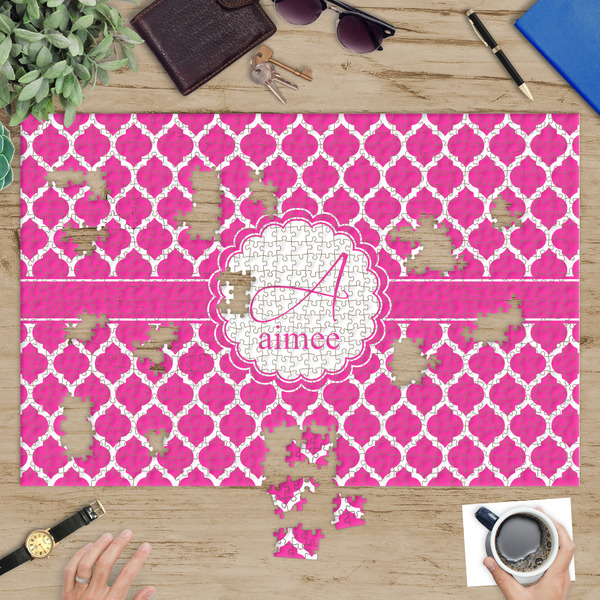 Moroccan Jigsaw Puzzle 1014 Piece - In Context